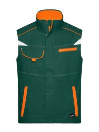 Leichte Arbeitsweste in Grün